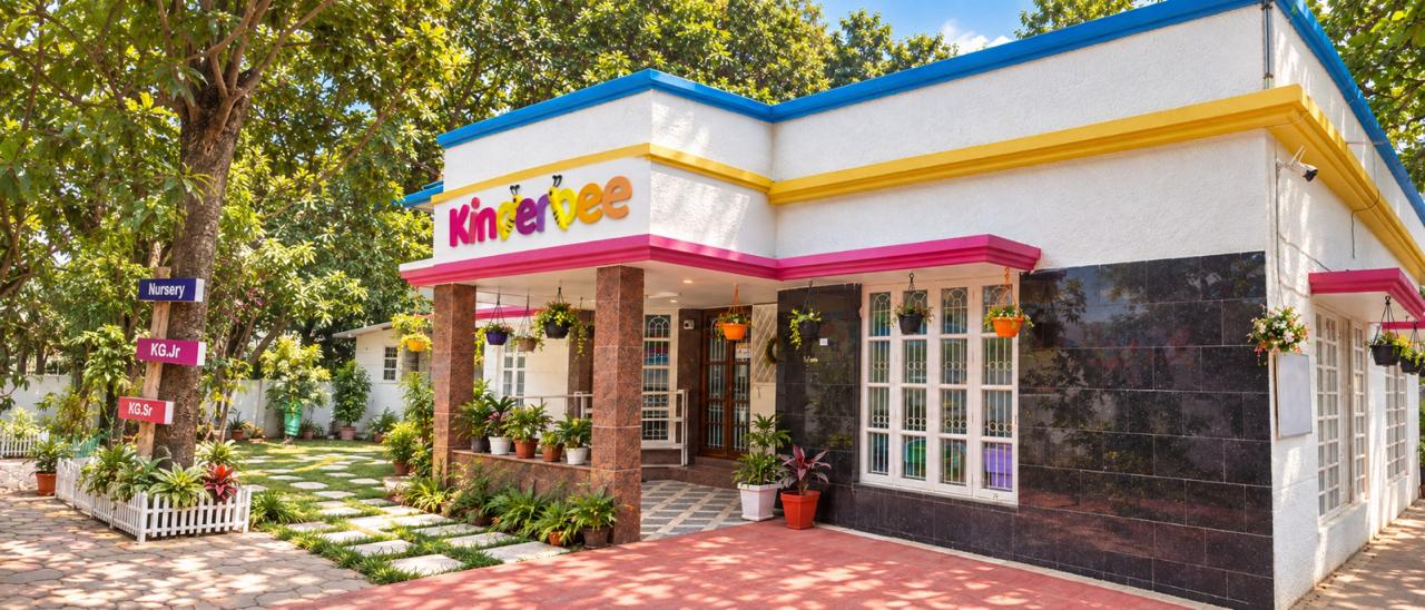 Kinderbee international preschool campus in Ramamurthy Nagar, Bengaluru